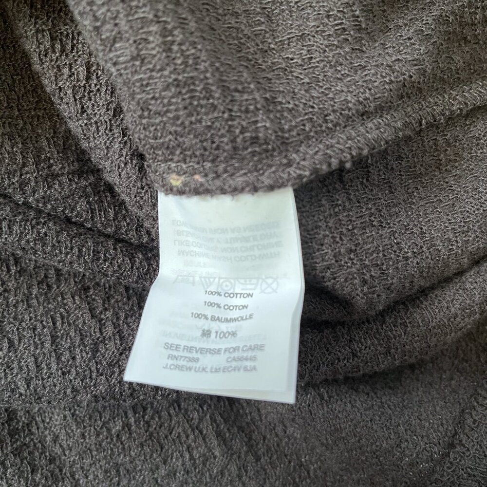 Madewell Texture & Thread Flutter-Sleeve Top (Bla… - image 7